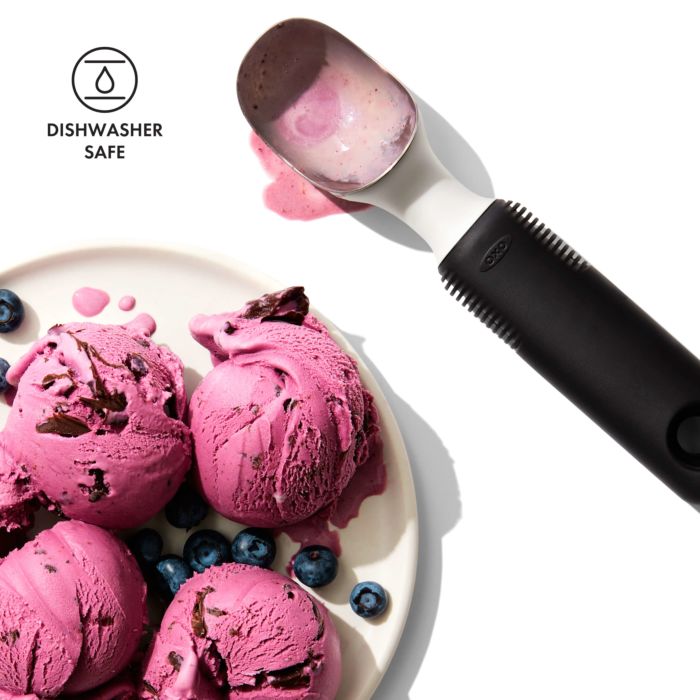 OXO Trigger Swipe Ice Cream Scoop — KitchenKapers