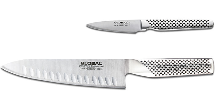 Global 2 Piece Cook's Set G-78 & GSF-46