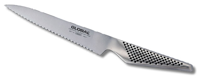 Global 6" Serrated Utility Knife