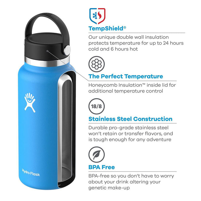 Hydro Flask 40 oz. Wide Mouth Bottle with Flex Cap