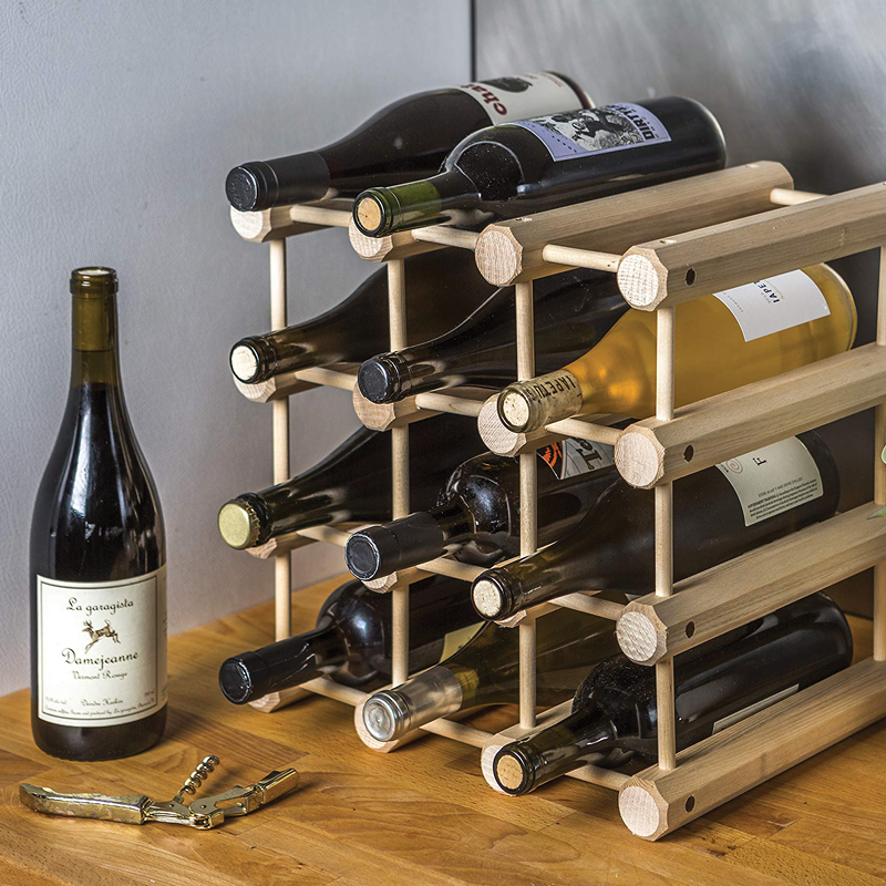 J.K. Adams Natural Wood Wine Rack — KitchenKapers