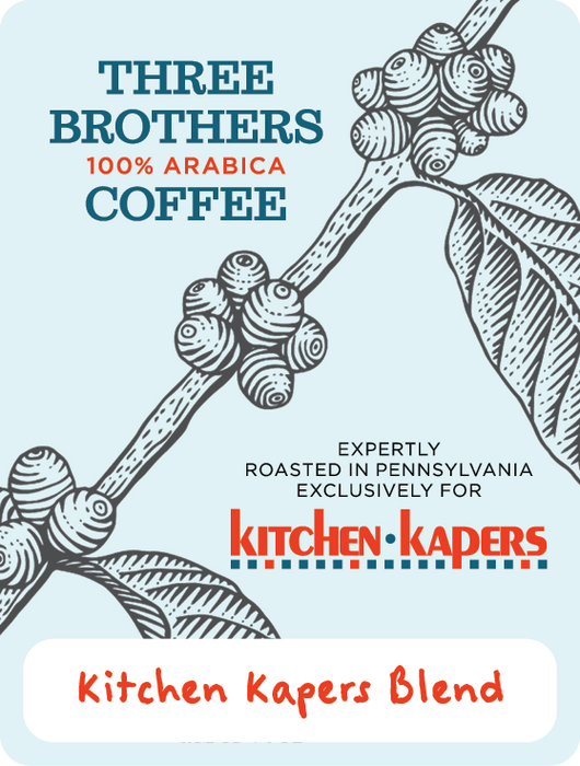 1 Lb Three Brothers Kitchen Kapers House Blend Coffee Beans