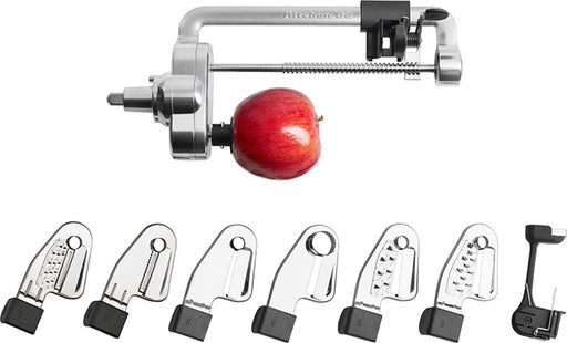 KitchenAid Spiralizer Plus Attachment with Peel, Core and Slice, Silver