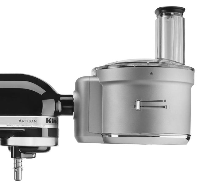 KitchenAid KSM2FPA Continuous Feed Food Processor Attachment with  ExactSlice System and Commercial-Style Dicing Kit