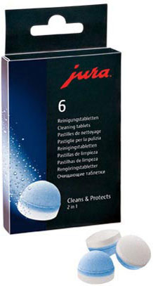 Jura 6 Pack 2-Phase Cleaning Tablets