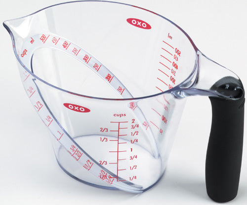 OXO GoodGrips Angled Liquid Measuring Cup, 2 Cup - Fante's Kitchen Shop -  Since 1906