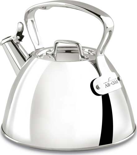 All Clad 2 Quart Stainless Steel Tea Kettle — KitchenKapers