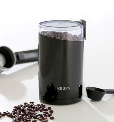 Krups Black Fast Touch Coffee Mill & Flax Seed Grinder