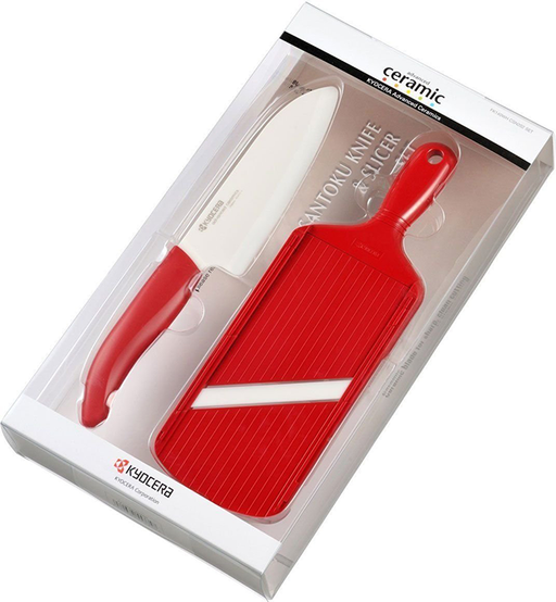 Kyocera Revolution 3 Ceramic Paring Knife Red