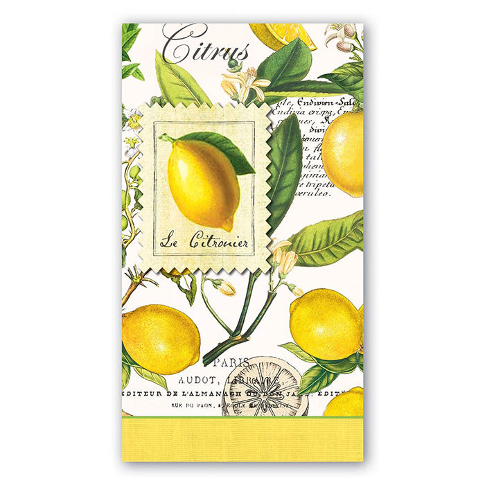 Lemon Basil Paper Guest Towels