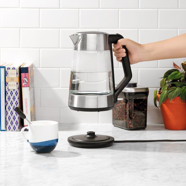 OXO On Cordless Glass Electric Kettle KitchenKapers