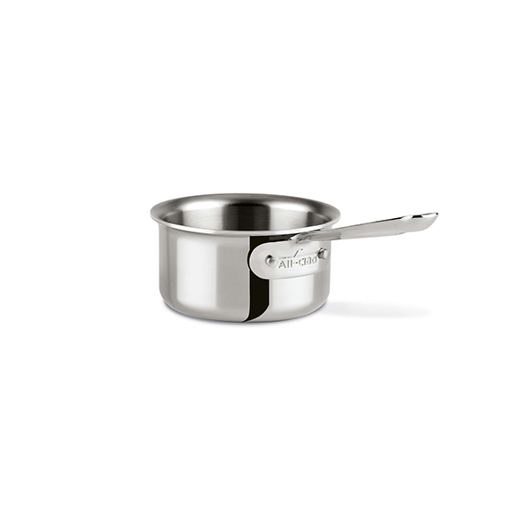 All-Clad D3 Stainless Steel 4-Quart Saute Pan with Lid