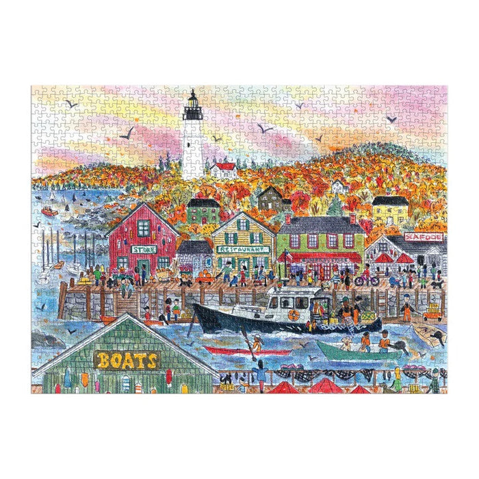 Autumn By The Sea 1000 Piece Puzzle