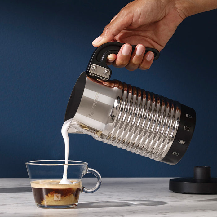 Nespresso Aeroccino 4 Milk Frother, Silver: Home & Kitchen 