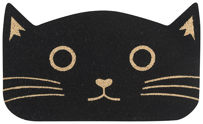 Now Designs Black Cat Doormat