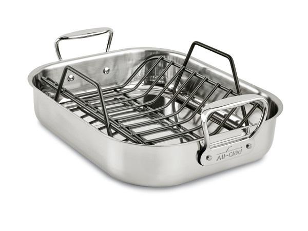 Cuisinart Chef's Classic Stainless Steel Roasting Pan with Rack, Silver