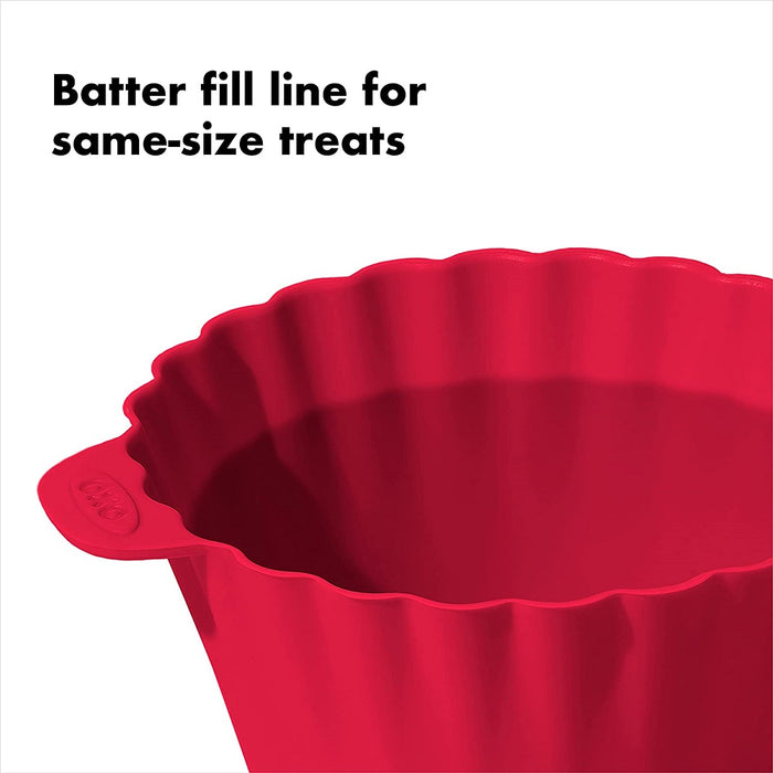 OXO Set of 12 Silicone Baking Cups