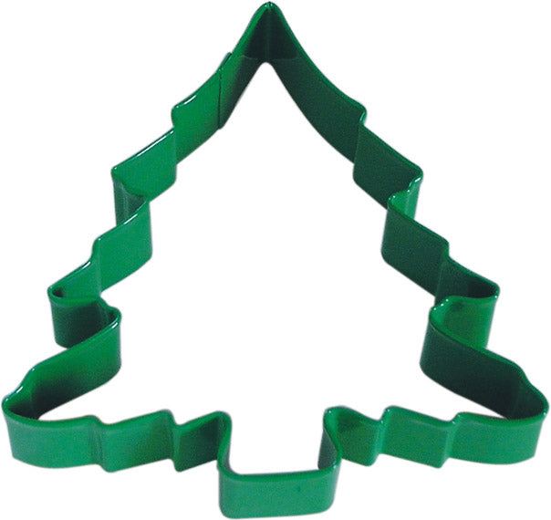 R & M Polyresin Coated Cookie Cutter- Green Tree