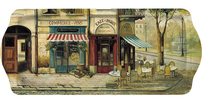 Portmeirion Parisian Scenes Melamine Sandwich Tray