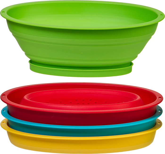 Progressive Mini Collapsible Colander- Assorted Colors — KitchenKapers