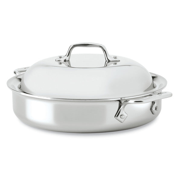 All-Clad D3 Stainless Steel 50th Anniversary 3 Quart Casserole Pan