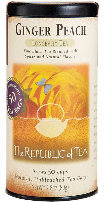 Republic of Tea Ginger Peach Black Tea