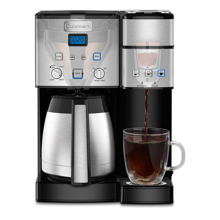 Cuisinart Coffee Center 10 Cup Thermal Cofeemaker and Single-Serve Brewer
