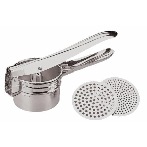 Stainless Steel Potato Ricer with 2 Discs — KitchenKapers