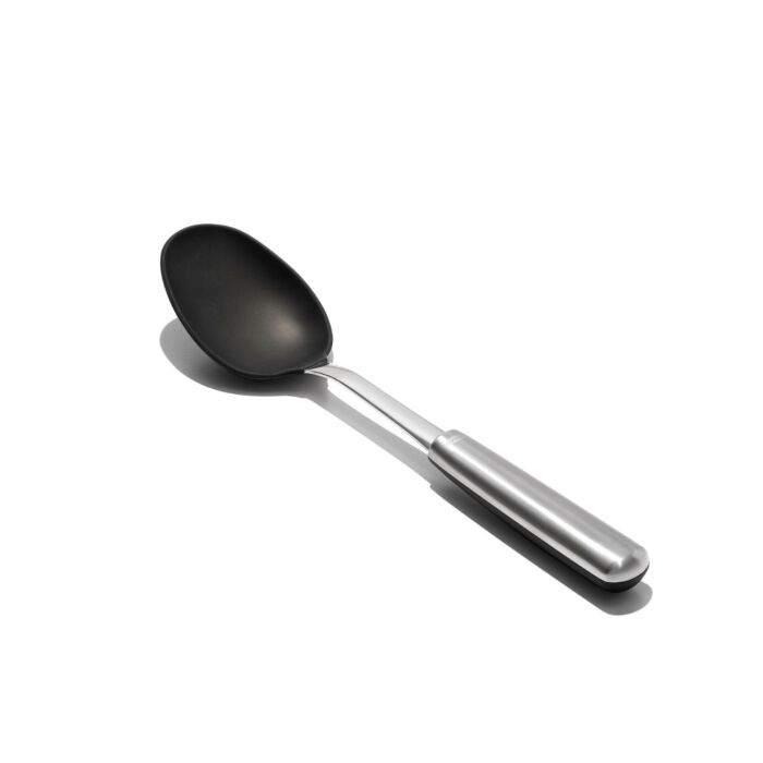 OXO Stainless Steel Silicon Handle Pasta Ladle Spoon Set 4