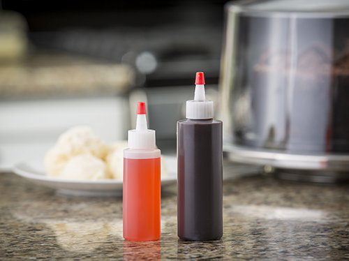 Mini Condiment Squeeze Bottles, Set of 3 - The Gourmet Warehouse