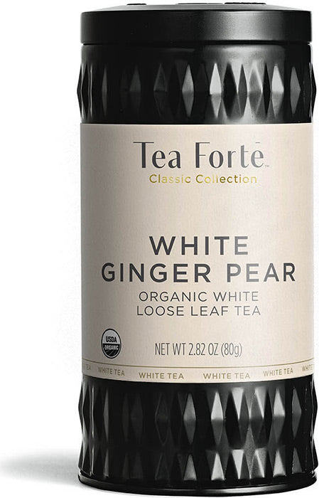 Tea Fort&eacute; White Ginger Pear Loose Tea Canister