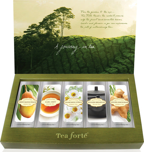 Tea Forte 15 Pouch Classic Tea Sampler