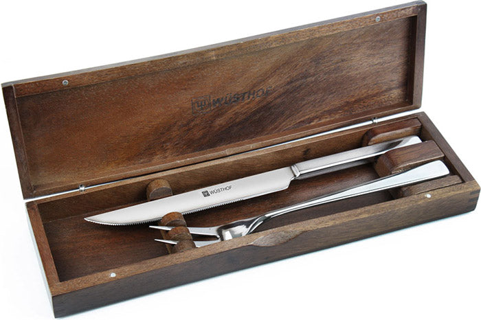 Wusthof 2-Piece Stainless Steel Carving Set