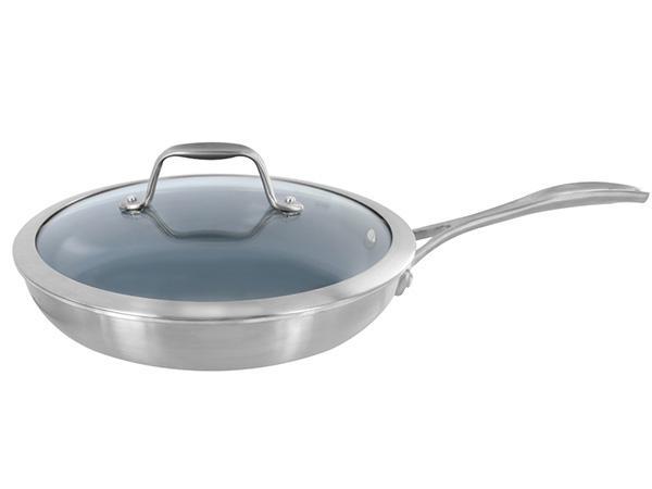 Chantal 3.Clad 10 Fry Pan with Ceramic Nonstick Coating