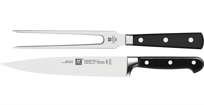 Zwilling J.A. Henckels TWIN Pro S 2 Piece Carving Set — KitchenKapers