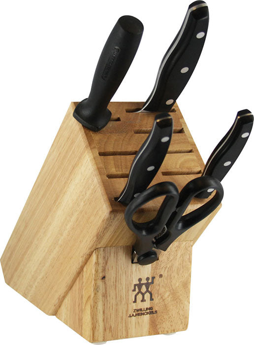 Zwilling Twin Signature 15-Piece Self-Sharpening Knife Block Set - Natural