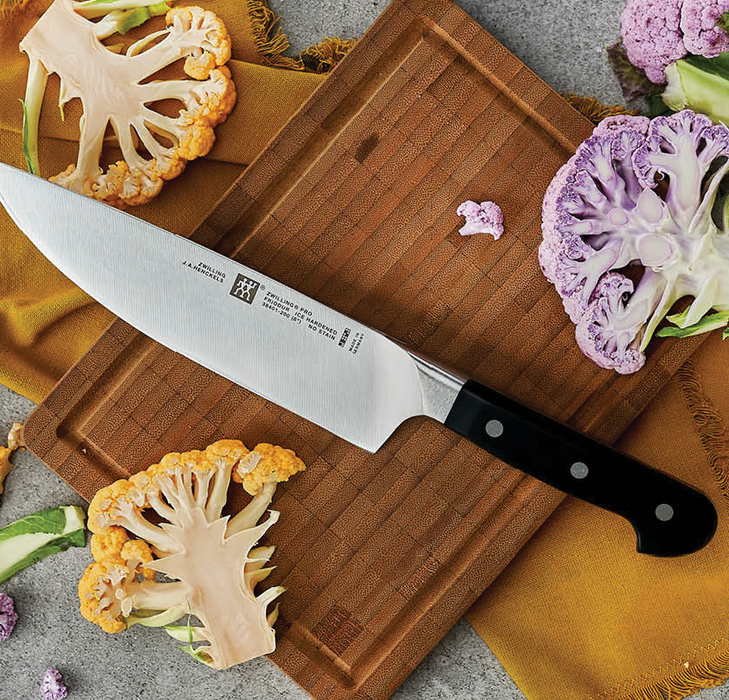 Zwilling Pro 7 Slim Chef's Kitchen Knife (Satin) - Blade HQ